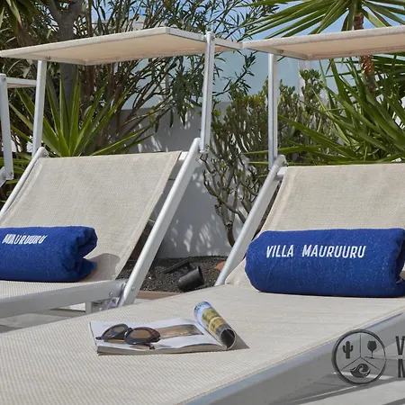 Mauruuru - 10 Minutes Walking To Marina Rubicon, Heated Pool, Bbq & Office Space With Desk And High Speed Internet וילה