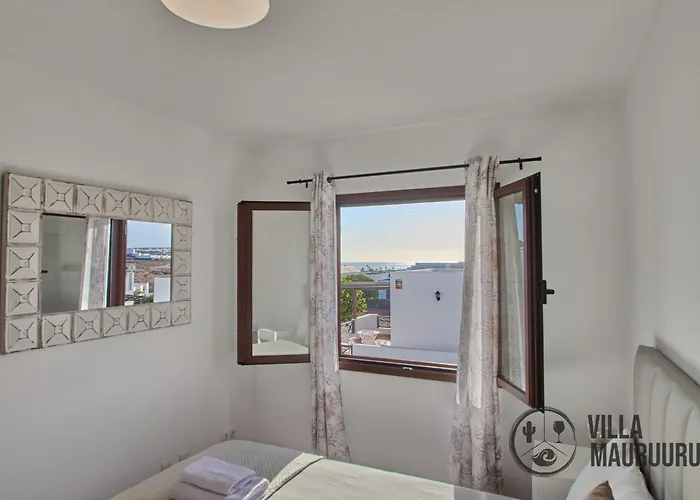 فيلة Mauruuru - 10 Minutes Walking To Marina Rubicon, Heated Pool, Bbq & Office Space With Desk And High Speed Internet