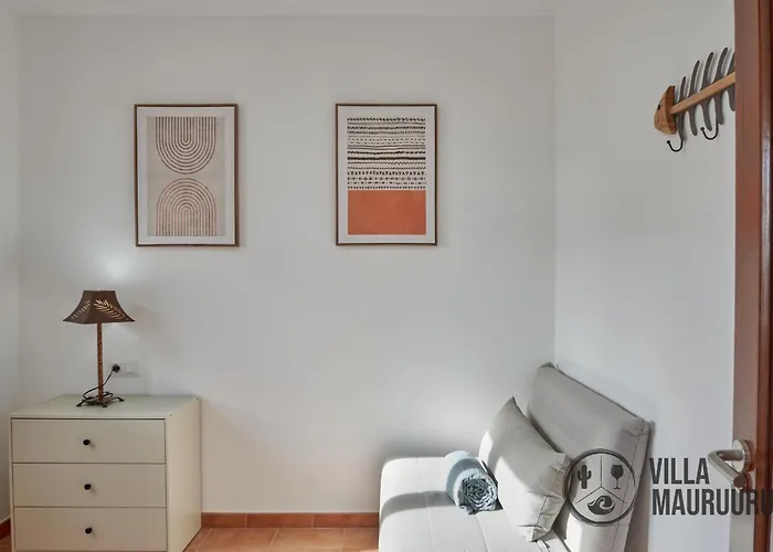 فيلة Mauruuru - 10 Minutes Walking To Marina Rubicon, Heated Pool, Bbq & Office Space With Desk And High Speed Internet *