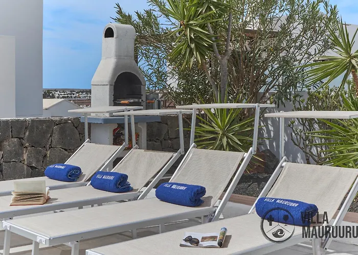 فيلة Mauruuru - 10 Minutes Walking To Marina Rubicon, Heated Pool, Bbq & Office Space With Desk And High Speed Internet *